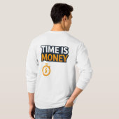 Time Is Money – Hustle Mindset T-Shirt | Entrepren Tシャツ (裏面フル)