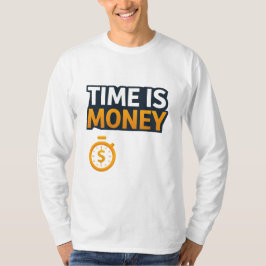 Time Is Money – Hustle Mindset T-Shirt | Entrepren Tシャツ