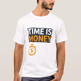 Time Is Money – Hustle Mindset T-Shirt | Entrepren Tシャツ