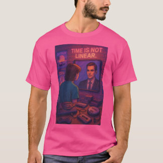 Time is Not Linear-90s-Now Tシャツ