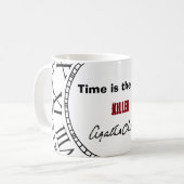 Time is the best killer Mug コーヒーマグカップ (正面左)