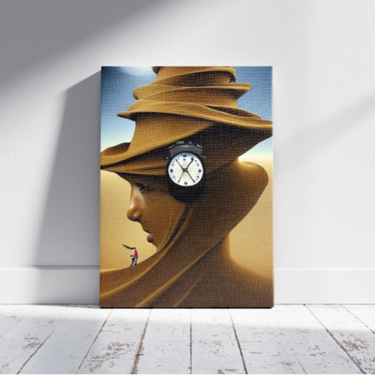 Time Is Up Canvas Print キャンバスプリント