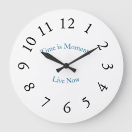 Time-Moments-Live-Now-(c) II ラージ壁時計