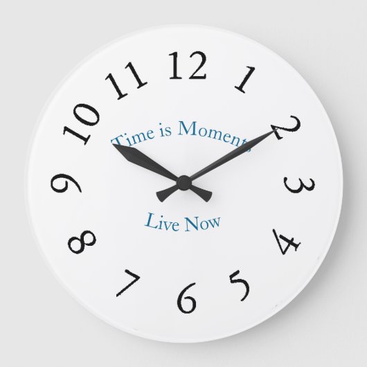Time-Moments-Live-Now-(c) II ラージ壁時計 (正面)