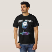 Time. Money Power Hustle Tシャツ (正面フル)