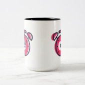 Time over  ツートーンマグカップ (中央)