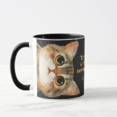 Time Spent With Cats Is Never Wasted マグカップ (左)