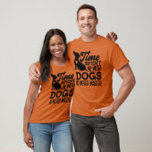 Time Spent With Dogs friends family Tシャツ (ユニセックス)