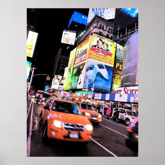 Time Square, New York City Poster ポスター (正面)