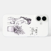 Time to Bloom フォンケース Case-Mate iPhoneケース (裏面 (横))