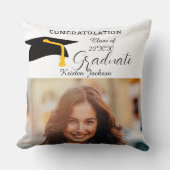 Time to Celebrate Graduation Photo  クッション (正面)
