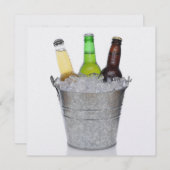 Time to Chill – ビールボトル招待状 招待状 (正面/裏面)