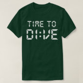 Time To Dive Cave Diving Dive Master Advanced Dive Tシャツ (デザイン正面)
