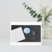 Time to Draw :  Postcard Print by J.H. Thornton  ポストカード (スタンド正面)