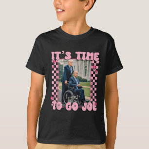 Time To Go Joe Shirt おもしろい Trump 2024 Tシャツ