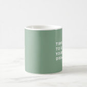 Time To Live Your Dreams Sage Fun Retirement Mug コーヒーマグカップ (中央)