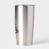 Time to Moto Dirt Bike Insulated Tumbler 保温保冷タンブラー (左面)