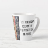 Time to read Jane Austen  カフェラテマグ (右アングル)