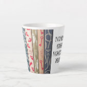 Time to read Jane Austen  カフェラテマグ (正面)