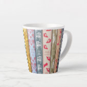 Time to read Jane Austen  カフェラテマグ (右アングル)