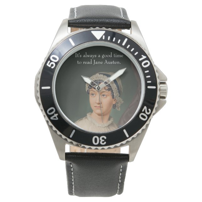 Time to read Jane Austen  腕時計 (正面)