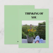 TIME TO RELAX AND ENJOY LIFE シーズンカード (正面/裏面)