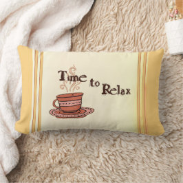 Time to Relax "Chocolate Bar" Lumbar Pillow ランバークッション