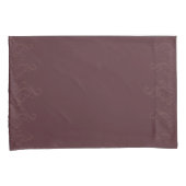 Time to Relax maroon-ed Pillow case set 枕カバー (正面右)