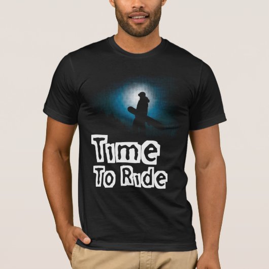Time to ride tシャツ (正面)