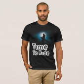 Time to ride tシャツ (正面フル)