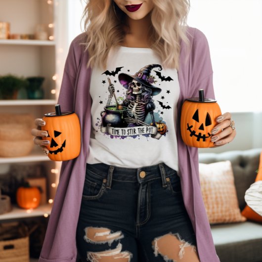 Time to Stir the Pot Halloween Tシャツ