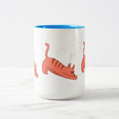 Time to Stretch ツートーンマグカップ (中央)