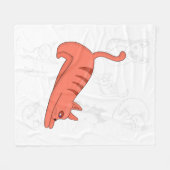 Time to Stretch Duvet Cover フリースブランケット (正面(横))