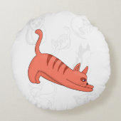 Time to Stretch Duvet Cover ラウンドクッション (裏面)