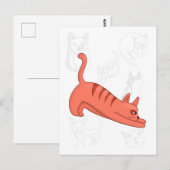 Time to Stretch Duvet Cover Drawstring Bag Poster ポストカード (正面/裏面)