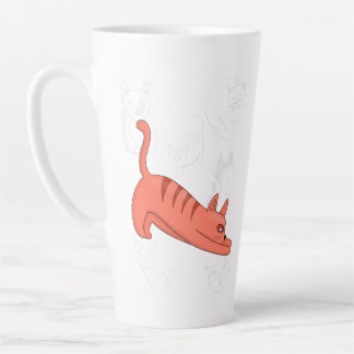 Time to Stretch Two-Tone Coffee Mug Teapot カフェラテマグ