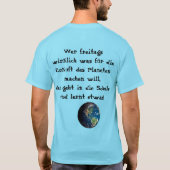 Time to study - anti friday for future tシャツ (裏面)