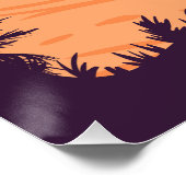 Time To Travel Retro Poster ポスター (コーナー)