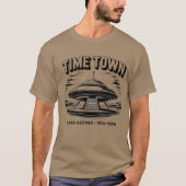 Time Town Lake George, NY Retro 80s Tシャツ (正面)