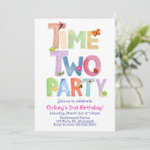 Time Two Party, Bug Themed 2nd, Garden Farm 招待状 (スタンド正面)