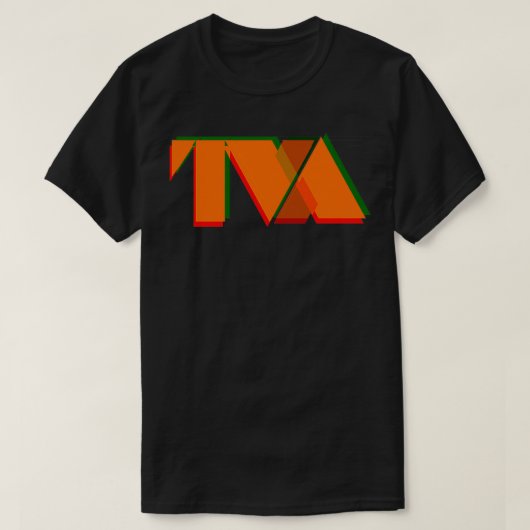 Time Variance Authority(TVA;時間分散機関)でカラーに変更 Tシャツ (デザイン正面)