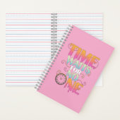 Time Waits For No One Motivational Spiral Notebook ノートブック (内側)