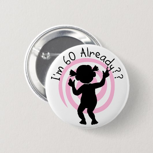 Time Warp 60すでにTシャツとギフト 缶バッジ (正面&裏面)