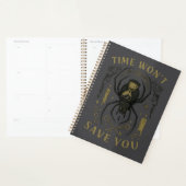 Time Won’t Save You Gothic Spider プランナー手帳 (ディスプレー)
