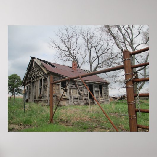 "TIME WORN" by Cr Sinclair ポスター (正面)