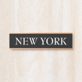 Time Zone World Clock サインプレート (正面)