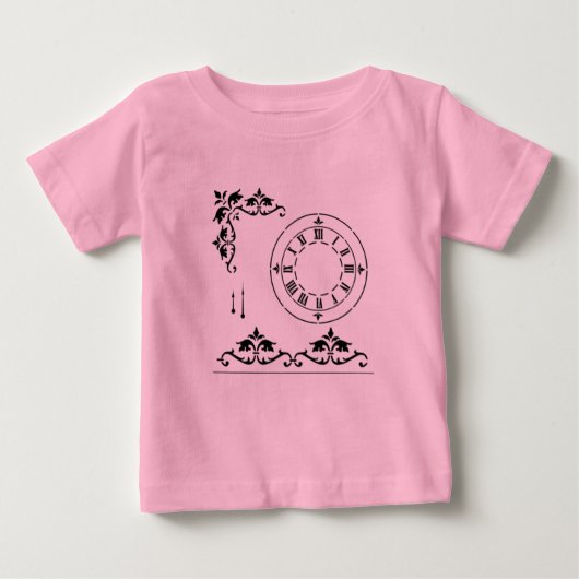 TimeArt デザイン ベビーTシャツ (正面)