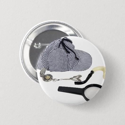 TimeForDetective050110 缶バッジ (正面&裏面)