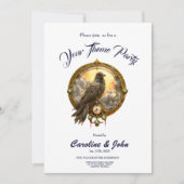 Timekeeper Raven – Gothic Clockwork  招待状 (正面)