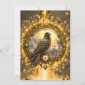 Timekeeper Raven – Gothic Clockwork  招待状 (裏面)